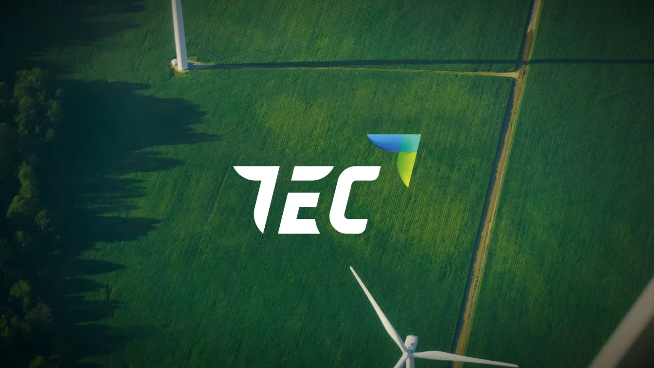 Cubedesigners réalise le logo et le site web de TEC International Export, société d'import/Export spécialisée dans le domaine de l'énergie (Gaz, pétrole et énergies renouvelables).