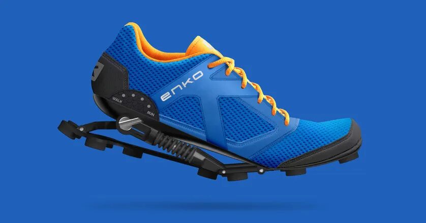 Design design ENKO running shoes by cubedesigners